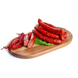 Juhbélbe töltött picanti kolbász 900 g