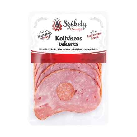 Szeletelt kolbászos tekercs 90g