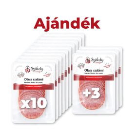 Szeletelt Retro olasz szalámi - Családi csomag 10+3