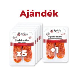 Szeletelt Paprikás szalámi – Családi csomag 5+1